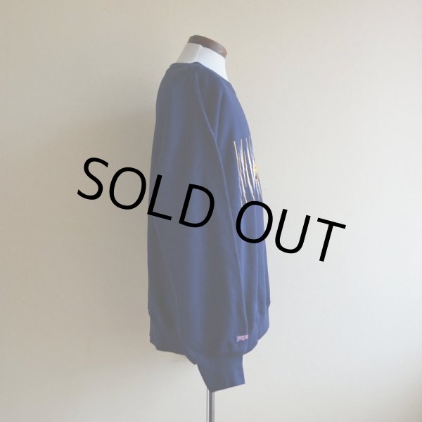 画像2: 1990s JANSPORT MICHIGAN カレッジスウェット　 表記L  (2)