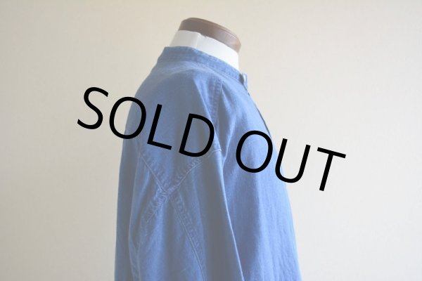 画像9: 1990s GAP インディゴバンドカラーシャツ　 表記L  (9)