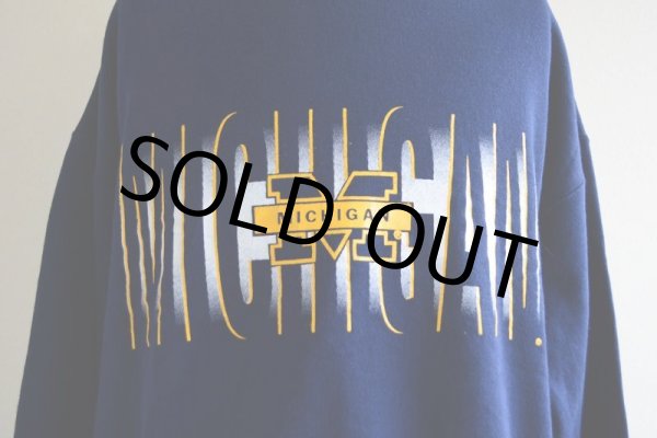 画像8: 1990s JANSPORT MICHIGAN カレッジスウェット　 表記L  (8)