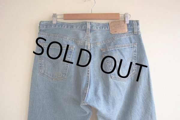 画像13: 1990s Levi's 501  MADE IN USA  表記W36 L32  (13)