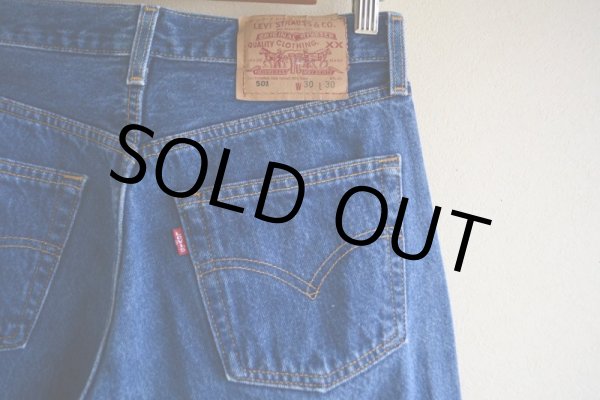 画像12: 1990s〜 Levi's 501  MADE IN MEXICO  表記W30 L30  (12)
