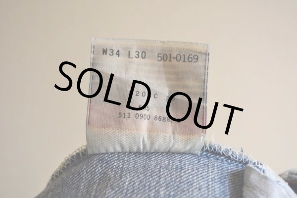 画像6: 1990s Levi's 501  MADE IN USA  表記W34 L30  (6)