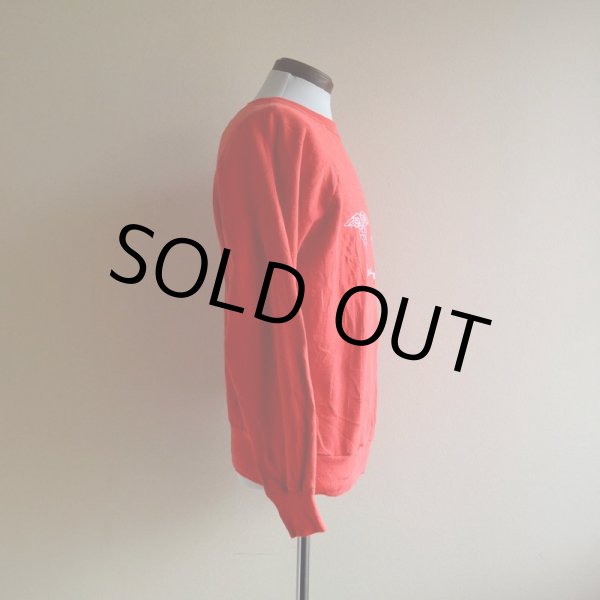 画像2: 1980s UNIVERSITY OF UTAH カレッジスウェット　 表記L  (2)