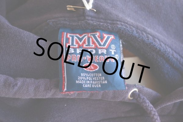 画像5: 1990s〜 MV SPORT PRO-WEAVE US.NAVYロゴ リバースウィーブパーカー　 表記XL  (5)