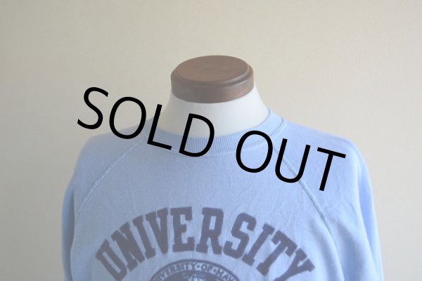 画像5: 1980s フロッキーカレッジスウェット　 実寸M  (5)