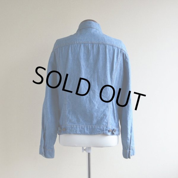 画像3: 1970s LEVI'S 70505-2415 シャンブレーGジャン  オレンジタブビッグE  表記M  (3)