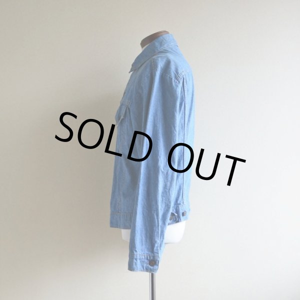 画像4: 1970s LEVI'S 70505-2415 シャンブレーGジャン  オレンジタブビッグE  表記M  (4)