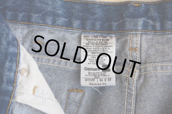 画像4: 1990s Carhartt デニムパンツ  表記34×32  (4)