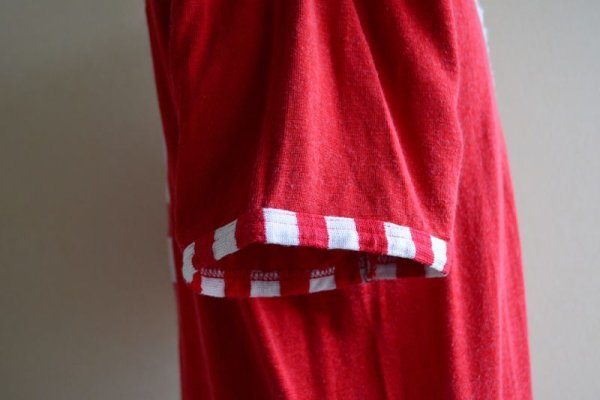 画像10: 1960s POST ナンバリングレーヨンTシャツ  表記XL  (10)