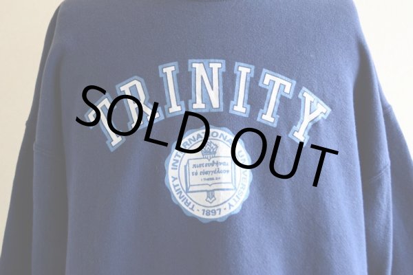 画像7: 1990s TRINITY カレッジスウェット　 表記XL  (7)