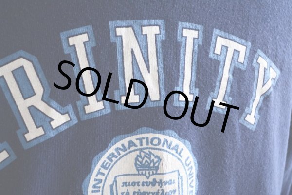 画像8: 1990s TRINITY カレッジスウェット　 表記XL  (8)