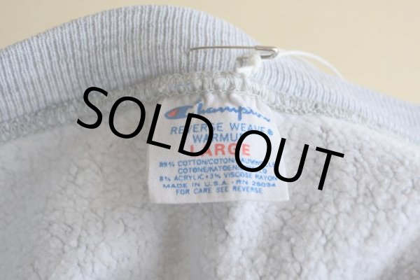 画像5: 1980s Champion リバースウィーブスウェット　 MICHIGAN染み込み　 表記L  (5)