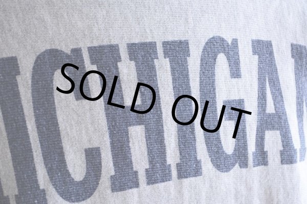 画像9: 1980s Champion リバースウィーブスウェット　 MICHIGAN染み込み　 表記L  (9)