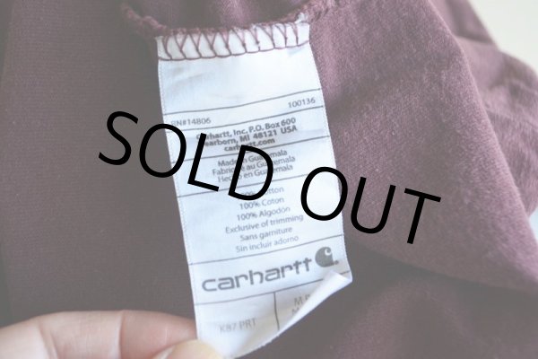 画像6: Carhartt ポケットTシャツ  表記M  (6)