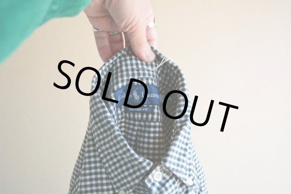 画像5: RalphLauren ボタンダウンシャツ　 ギンガムチェック　 表記M  (5)