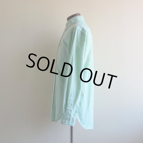 画像4: RalphLauren ボタンダウンシャツ  ギンガムチェック  表記S  (4)