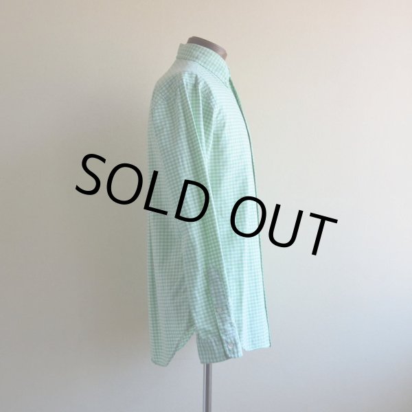 画像2: RalphLauren ボタンダウンシャツ  ギンガムチェック  表記S  (2)