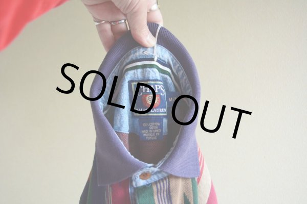 画像5: 1990s CHAPS L/Sポロシャツ　 表記M  (5)