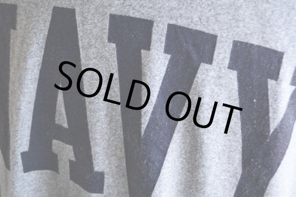 画像9: 1990s The Cotton Exchange US.NAVYロゴ プリントTシャツ　 表記XXL  (9)