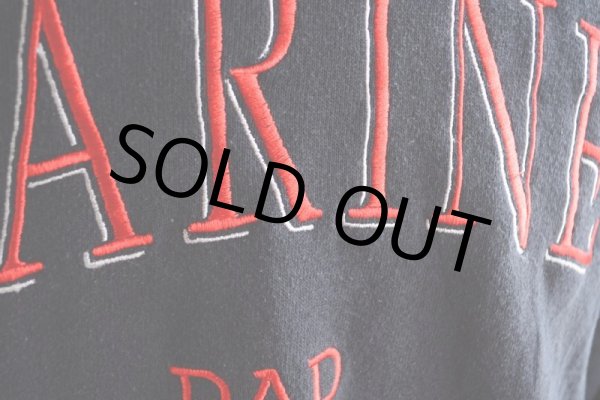 画像8: MARINE DAD 刺繍ロゴスウェット　 表記M  (8)