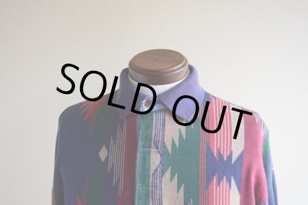 画像6: 1990s CHAPS L/Sポロシャツ　 表記M  (6)