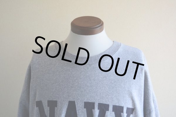 画像7: 1990s The Cotton Exchange US.NAVYロゴ プリントTシャツ　 表記XXL  (7)