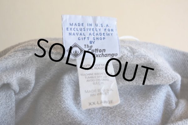 画像6: 1990s The Cotton Exchange US.NAVYロゴ プリントTシャツ　 表記XXL  (6)