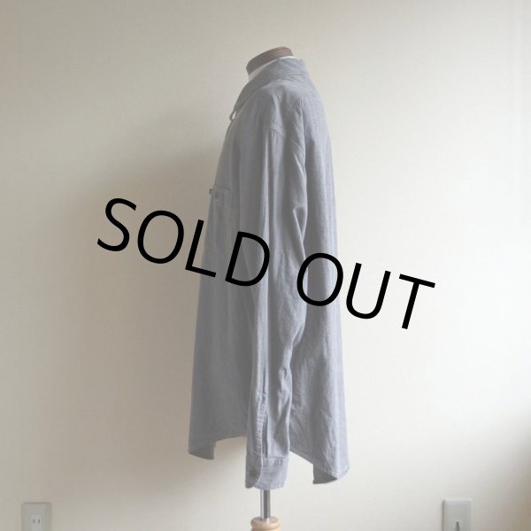 画像4: POLO JEANS Co. ブラックシャンブレーシャツ  表記XL  (4)