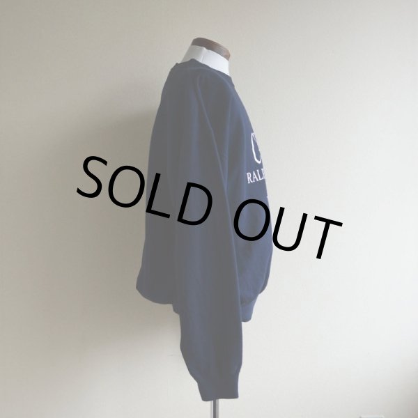 画像2: CHAPS RALPH LAUREN ロゴプリントスウェット　 表記L  (2)