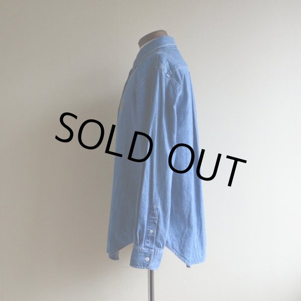 画像4: LAUREN JEANS Co. デニムシャツ　 表記WOMAN'S L  (4)