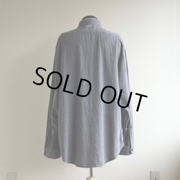 画像3: POLO JEANS Co. ブラックシャンブレーシャツ  表記XL  (3)