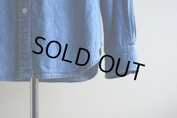 画像8: LAUREN JEANS Co. デニムシャツ　 表記WOMAN'S L  (8)