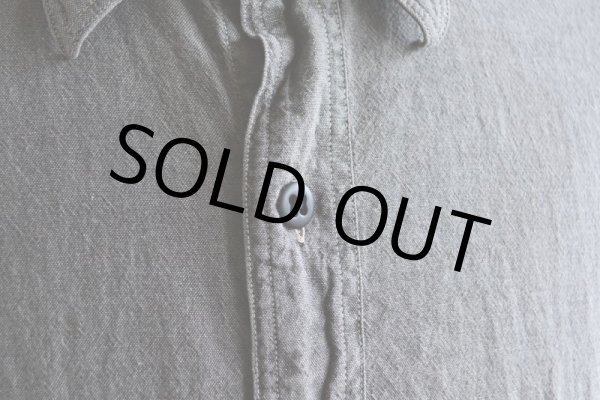 画像7: POLO JEANS Co. ブラックシャンブレーシャツ  表記XL  (7)