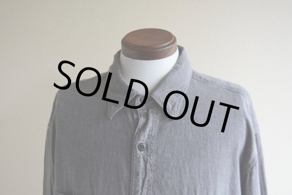 画像6: POLO JEANS Co. ブラックシャンブレーシャツ  表記XL  (6)