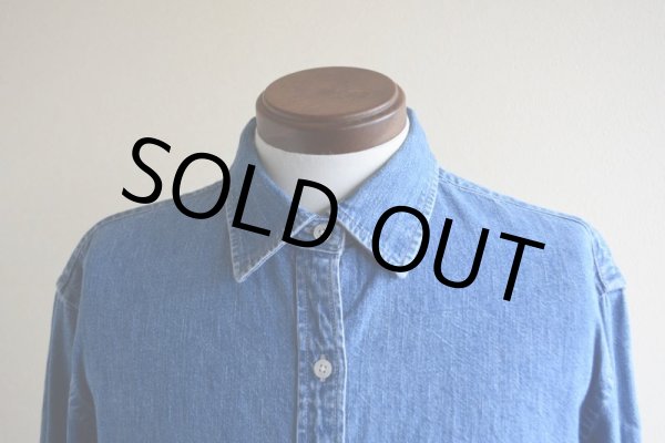 画像6: LAUREN JEANS Co. デニムシャツ　 表記WOMAN'S L  (6)