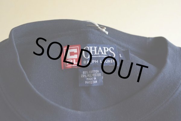 画像5: CHAPS RALPH LAUREN ロゴプリントスウェット　 表記L  (5)