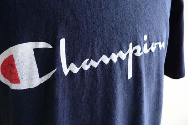 画像9: 1990s Champion ロゴプリントTシャツ  表記XL  (9)