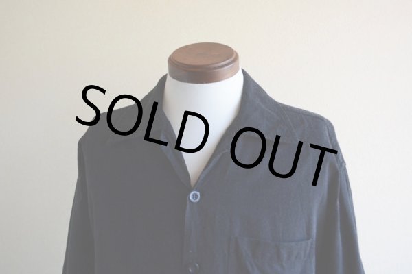 画像6: DAVID CAREY ファイヤーパターン 半袖シャツ　 COTTON×RAYON　 表記L  (6)