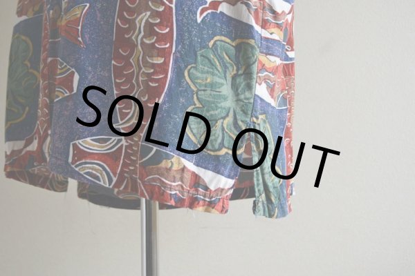 画像11: KAHALA 鯉柄 レーヨンアロハシャツ　 表記M  (11)