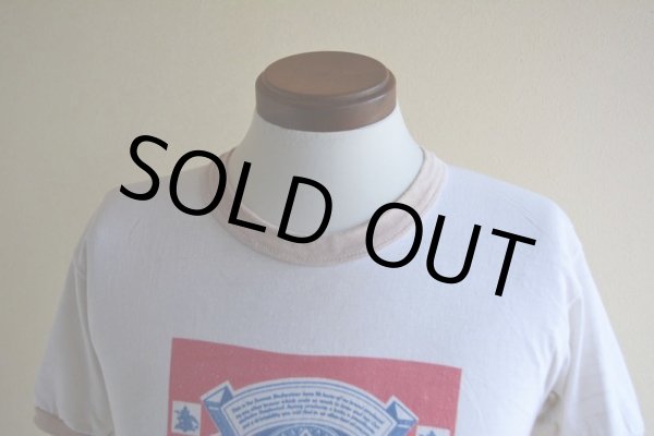 画像6: 1970s Budweiser リンガーTシャツ　 実寸S  (6)