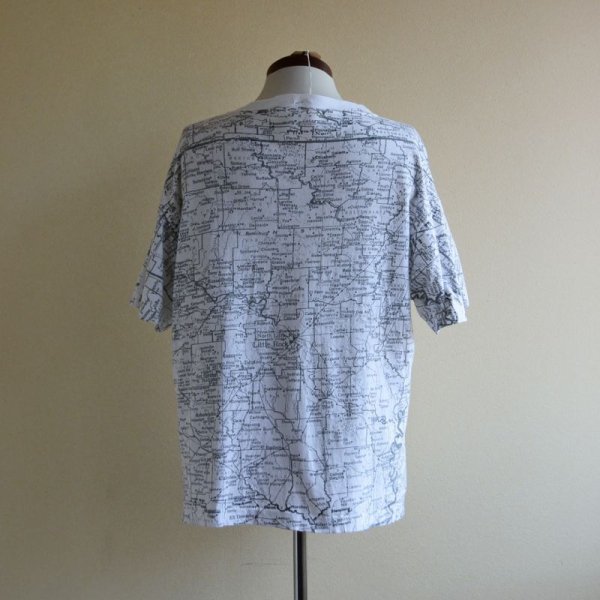 画像3: 1990s ARKANSAS マップTシャツ  表記L  (3)