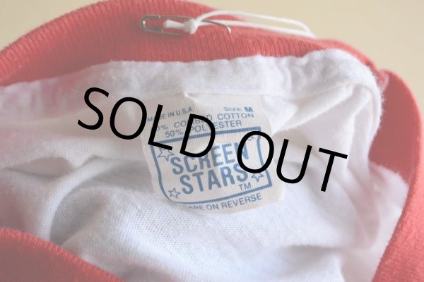 画像5: 1980s UNO リンガーTシャツ　 SCREEN STARS　 表記M  (5)