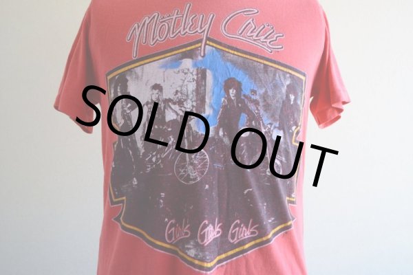 画像7: 1980s Motley Crue " Girls Girls Girls" Tシャツ　 表記M  (7)