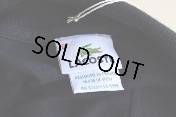 画像5: LACOSTE 半袖ポロシャツ　 表記8  (5)