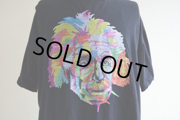 画像7: Albert Einstein 刺繍Tシャツ　 表記XL  (7)