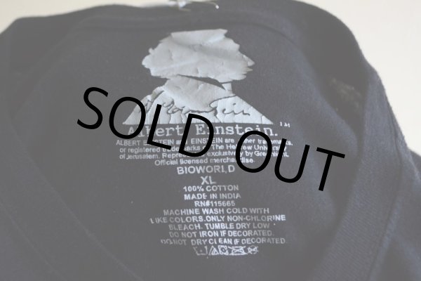 画像5: Albert Einstein 刺繍Tシャツ　 表記XL  (5)