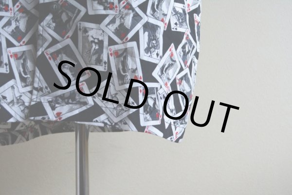 画像8: C-TWO セクシートランプ柄 ポリエステルシャツ  表記L  (8)