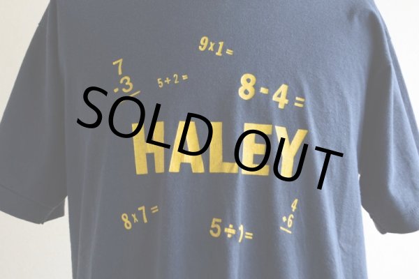 画像7: 1990s HALEY 両面プリントTシャツ　 表記L  (7)