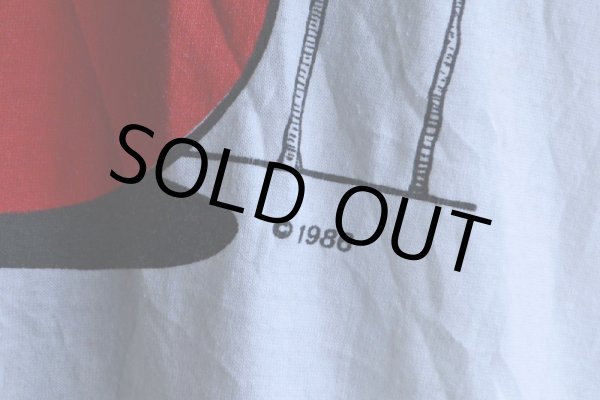 画像8: 1980s プリントTシャツ　 表記L  (8)