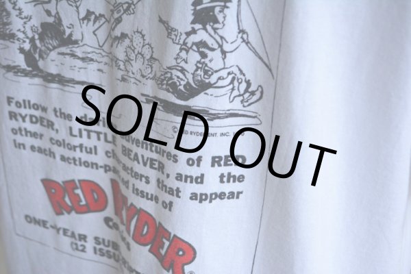 画像13: 1990s RED RYDER Tシャツ　 表記L  (13)